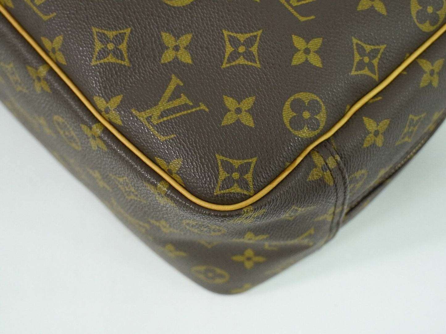 Louis Vuitton Deauville Brown Canvas Hand Bag