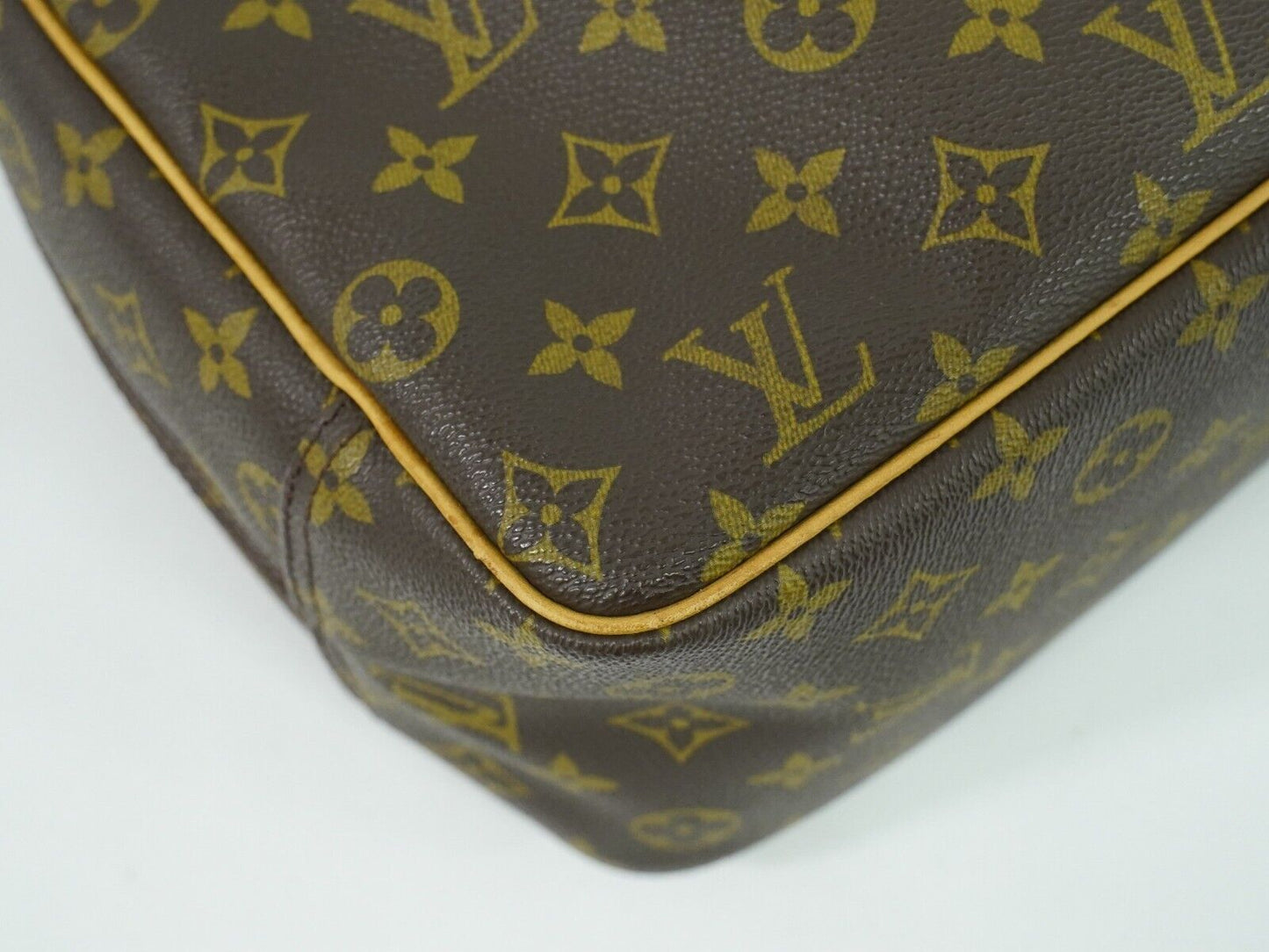 Louis Vuitton Deauville Brown Canvas Hand Bag