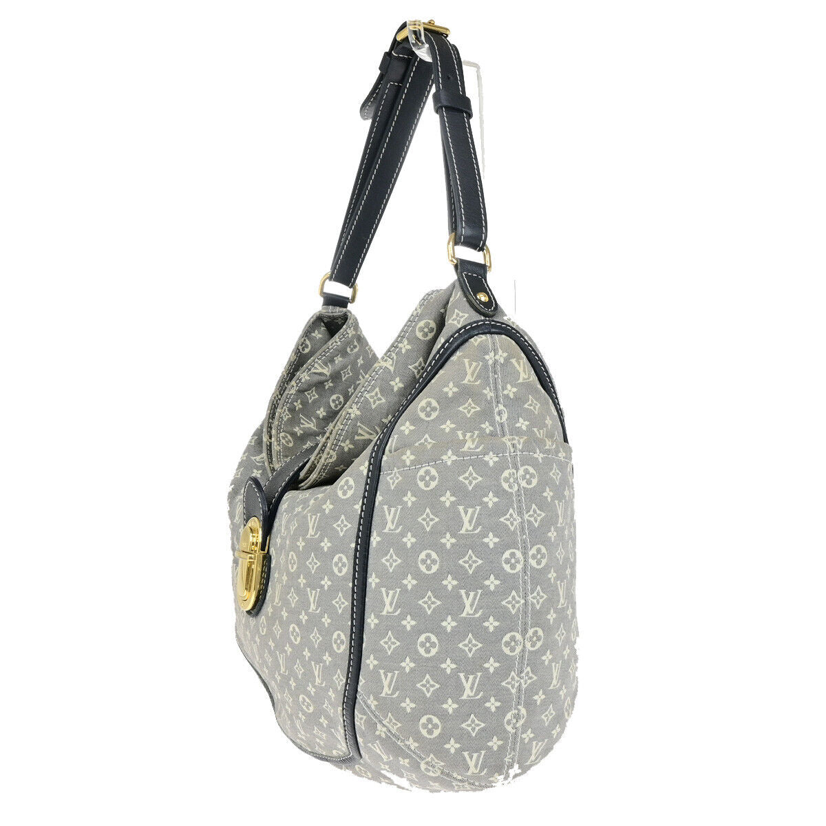 Louis Vuitton Romance Grey Canvas Shoulder Bag