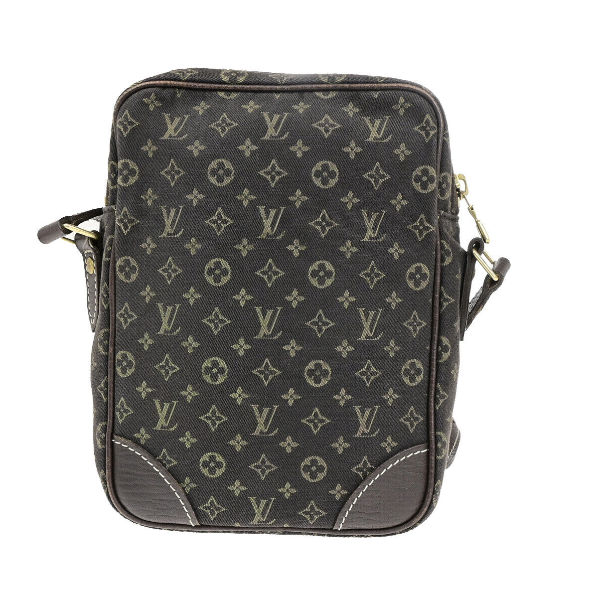 Louis Vuitton Danube Brown Canvas Shoulder Bag