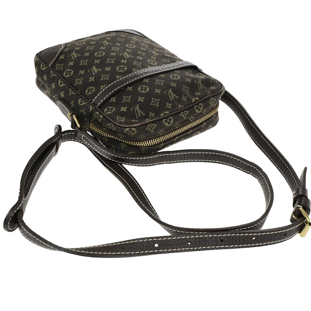 Louis Vuitton Danube Brown Canvas Shoulder Bag