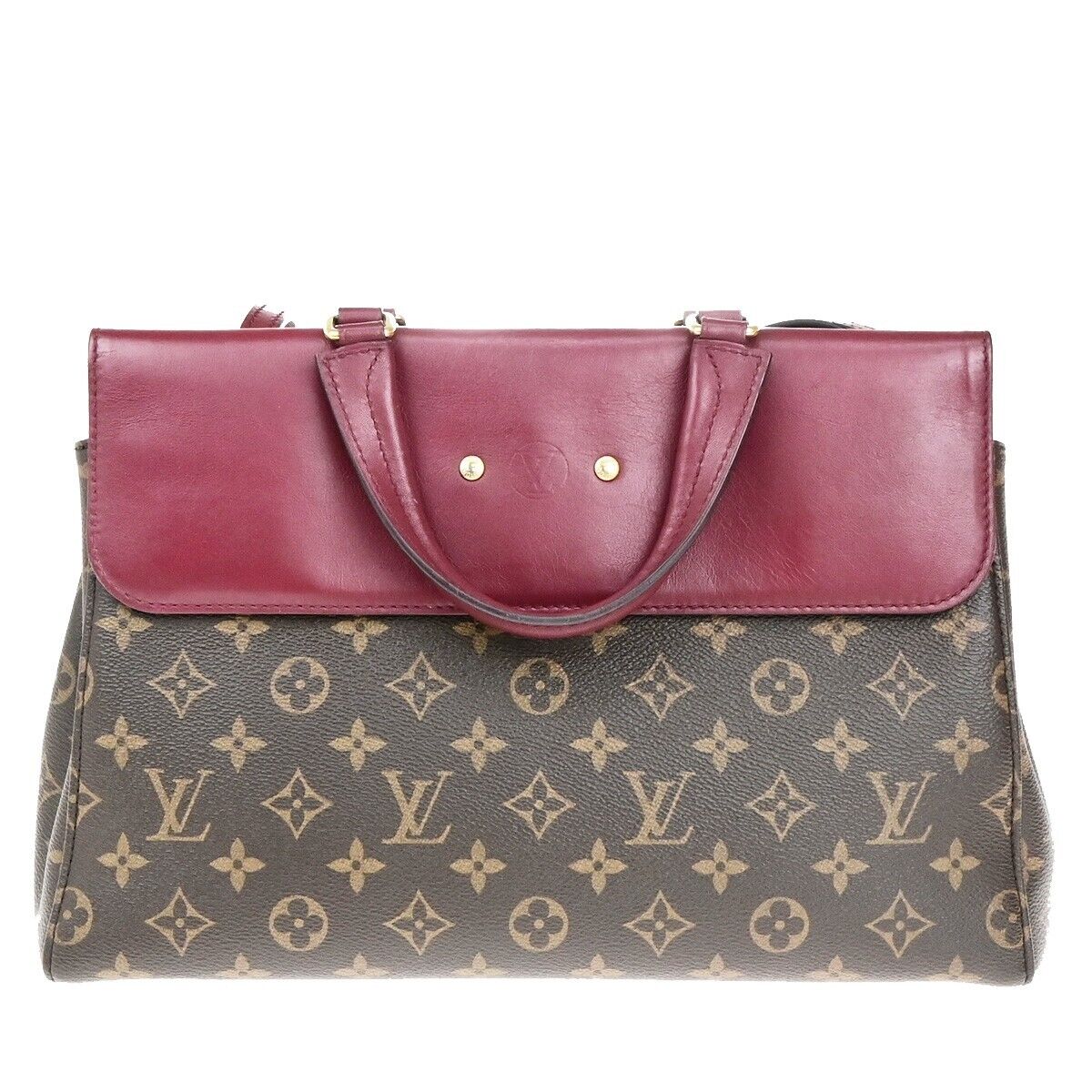 Louis Vuitton Vénus Brown Canvas Hand Bag