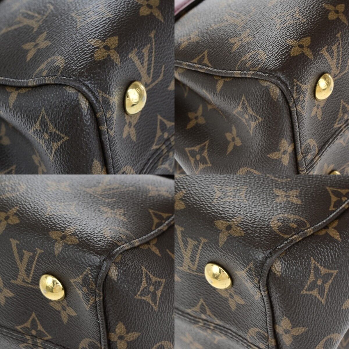 Louis Vuitton Vénus Brown Canvas Hand Bag