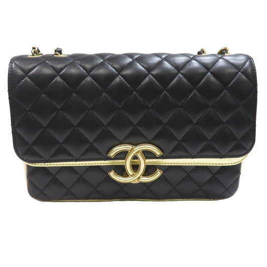 Chanel Flap bag Black Leather Shoulder Bag