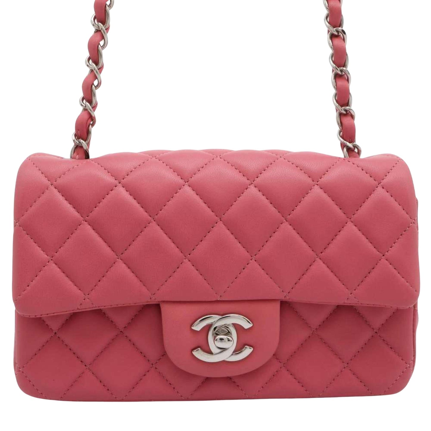 Chanel Timeless Pink Leather Shoulder Bag