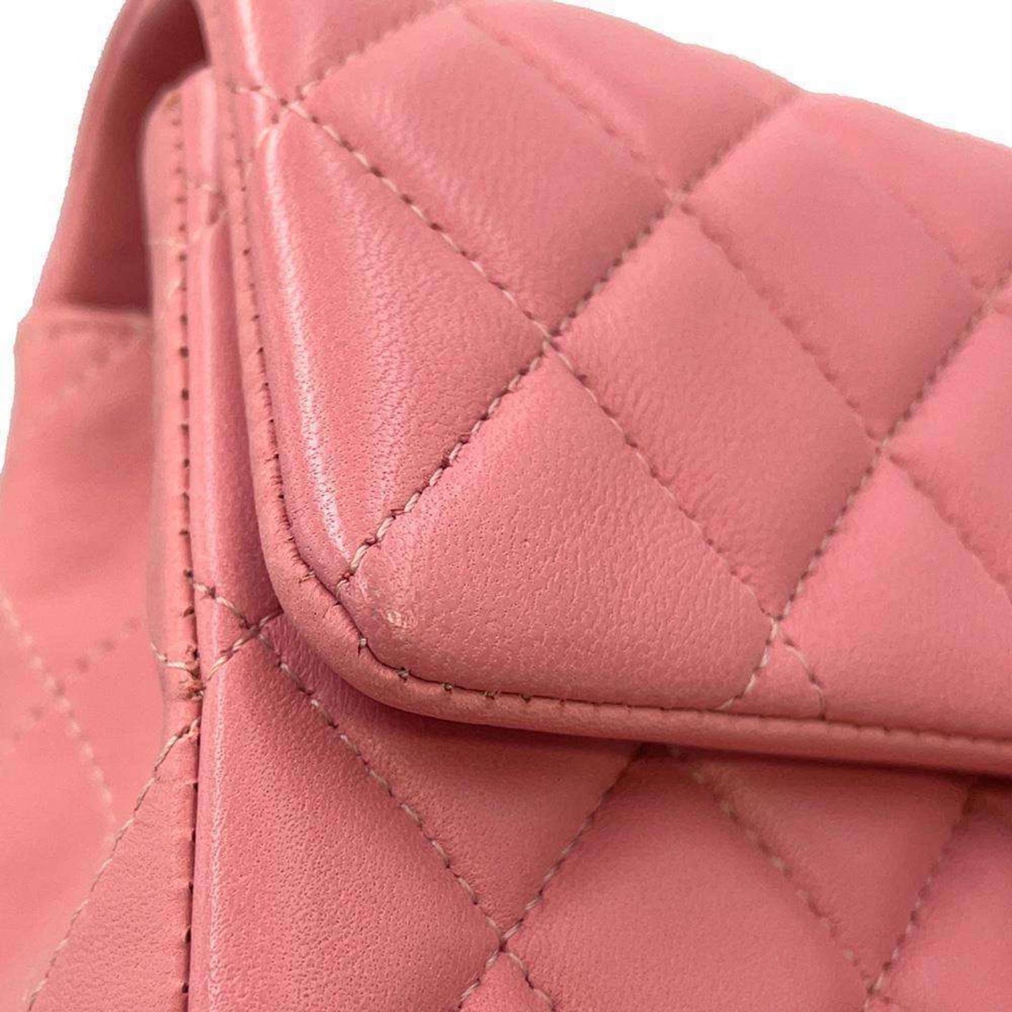 Chanel Timeless Pink Leather Shoulder Bag