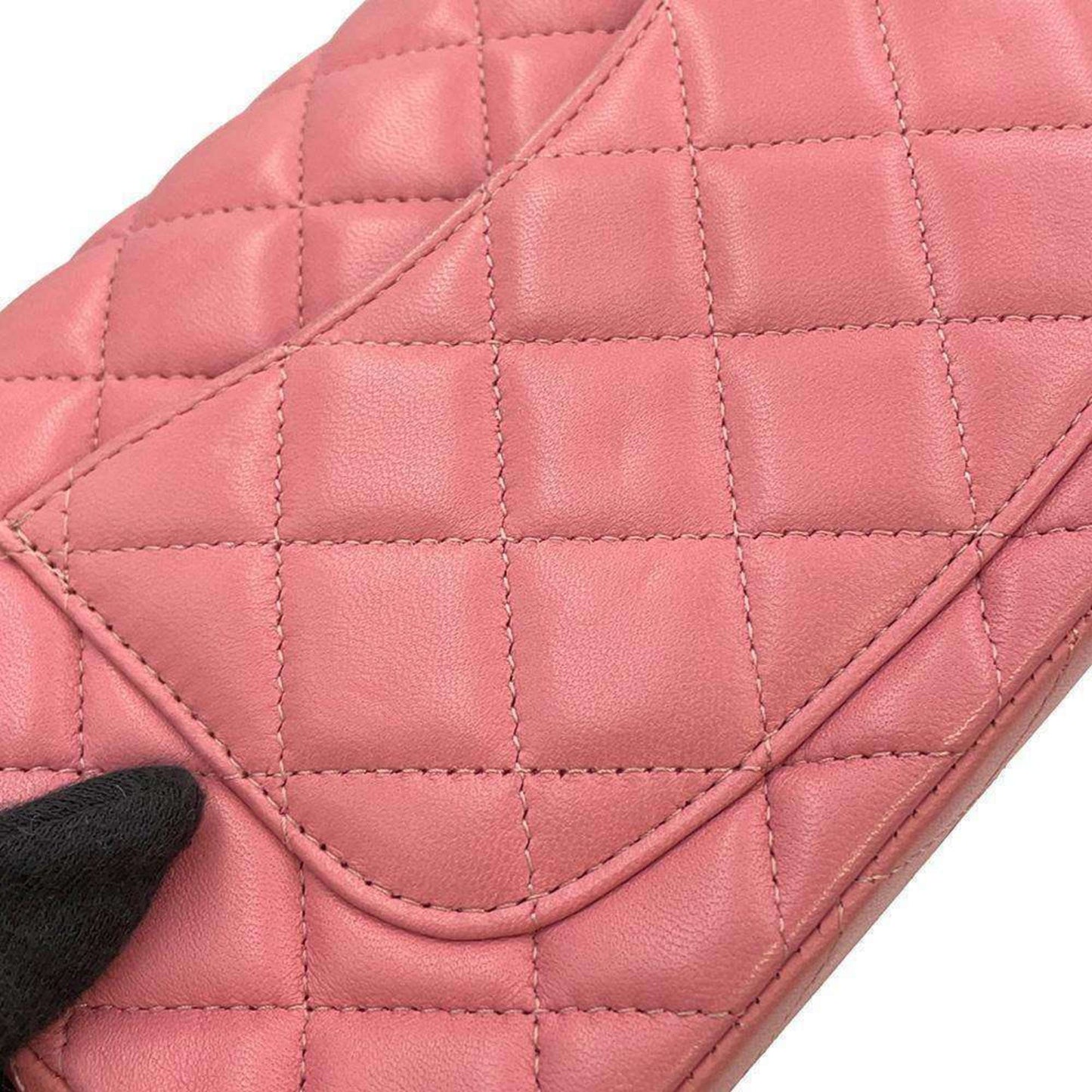 Chanel Timeless Pink Leather Shoulder Bag