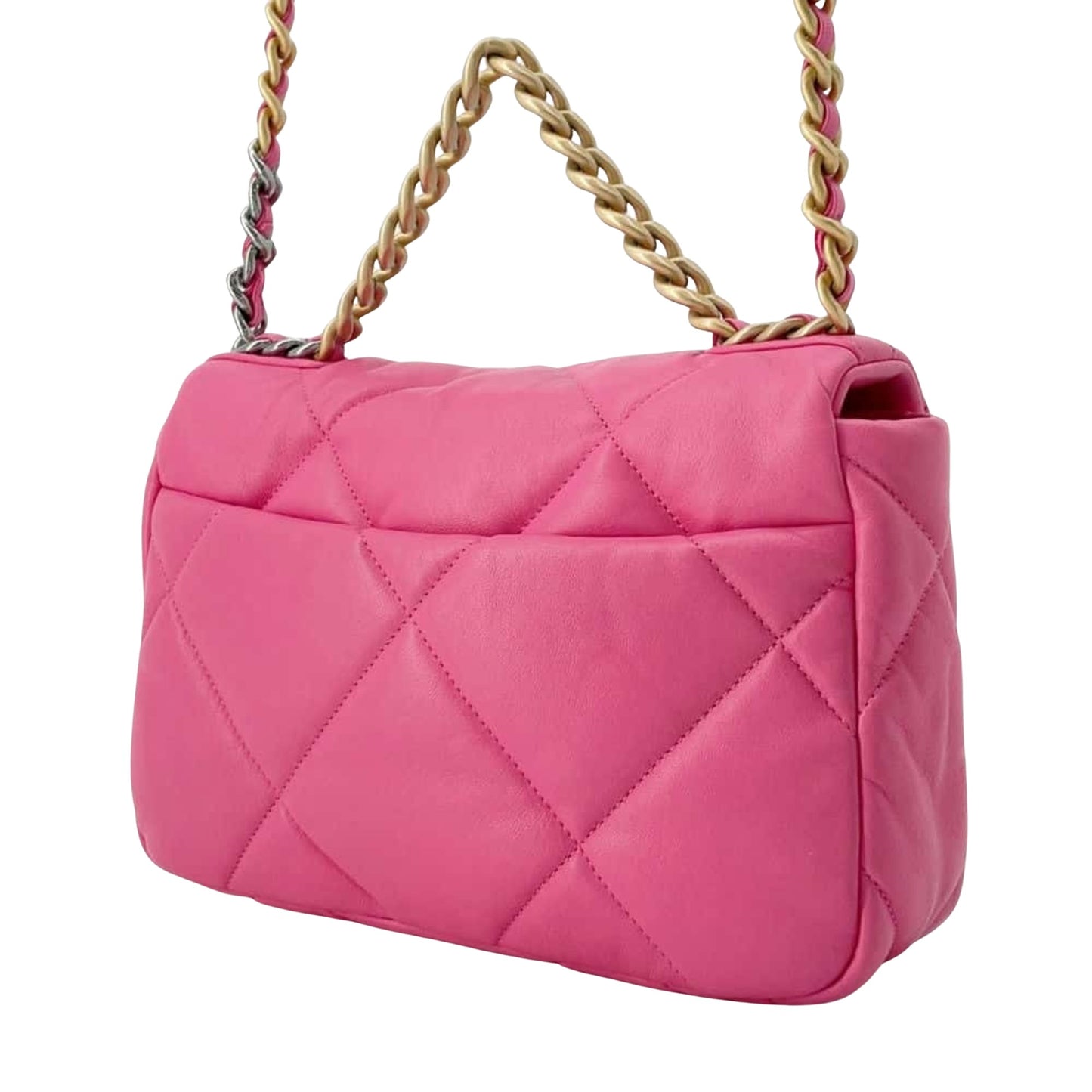 Chanel Flap bag Pink Leather Shoulder Bag