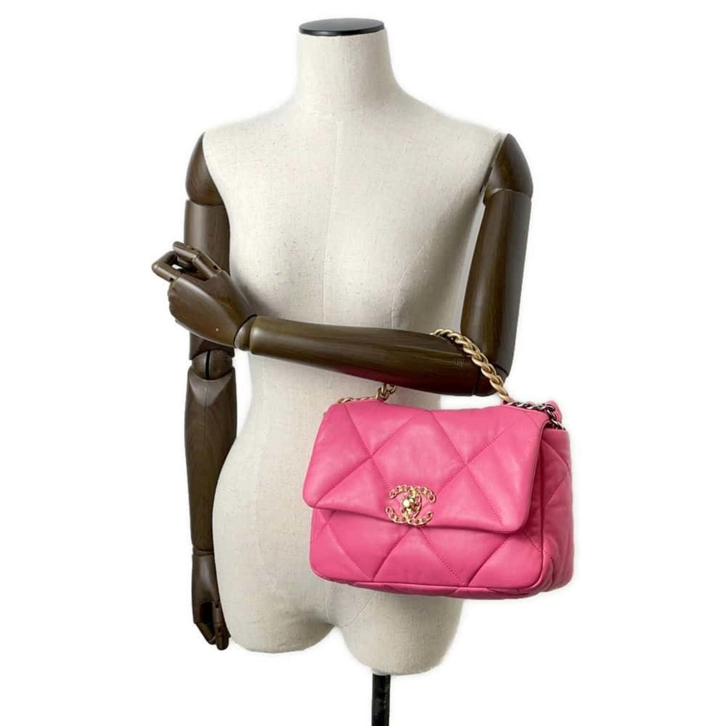 Chanel Flap bag Pink Leather Shoulder Bag