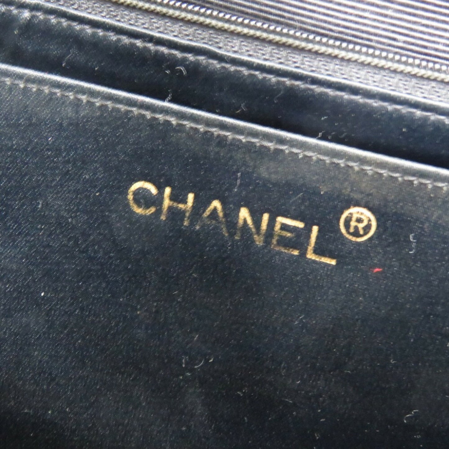 Chanel Coco Handle Black Cloth Hand Bag