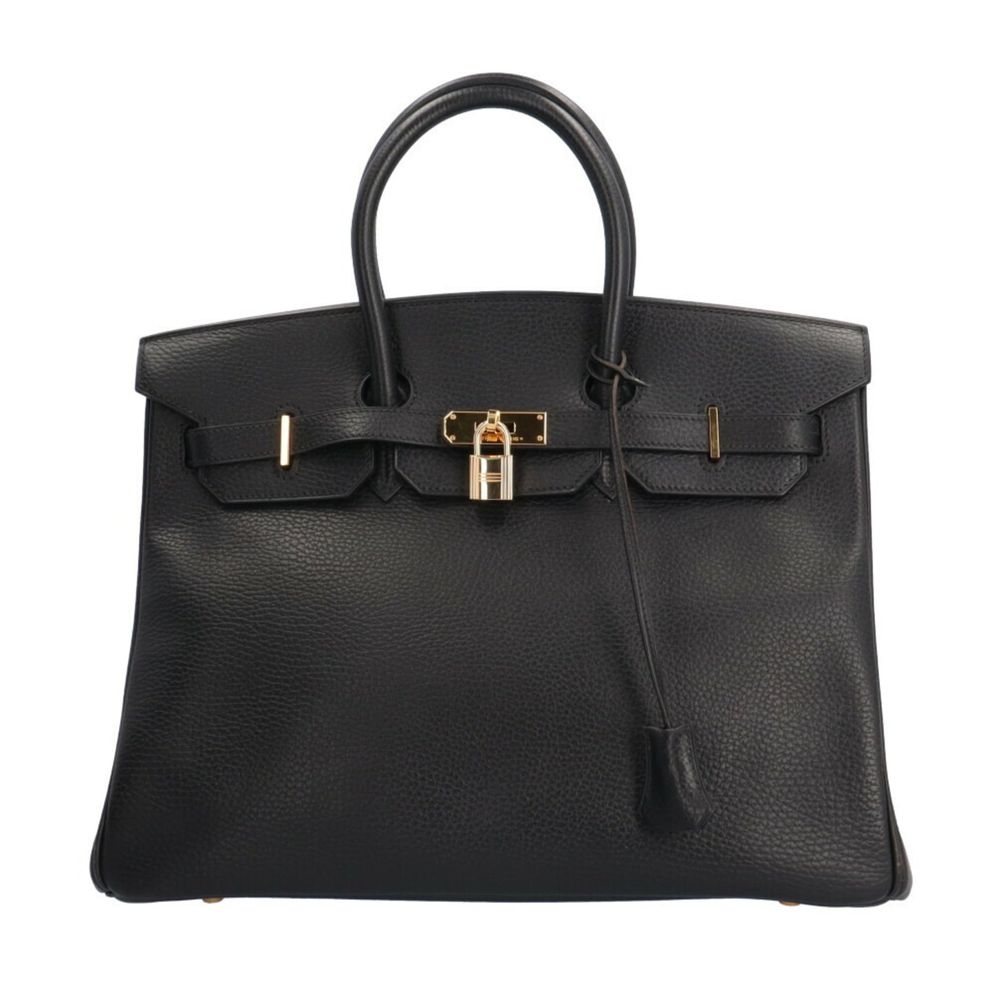 Hermès Birkin 35 Black Leather Hand Bag