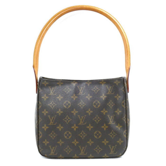 Louis Vuitton Looping MM Brown Canvas Shopper Bag