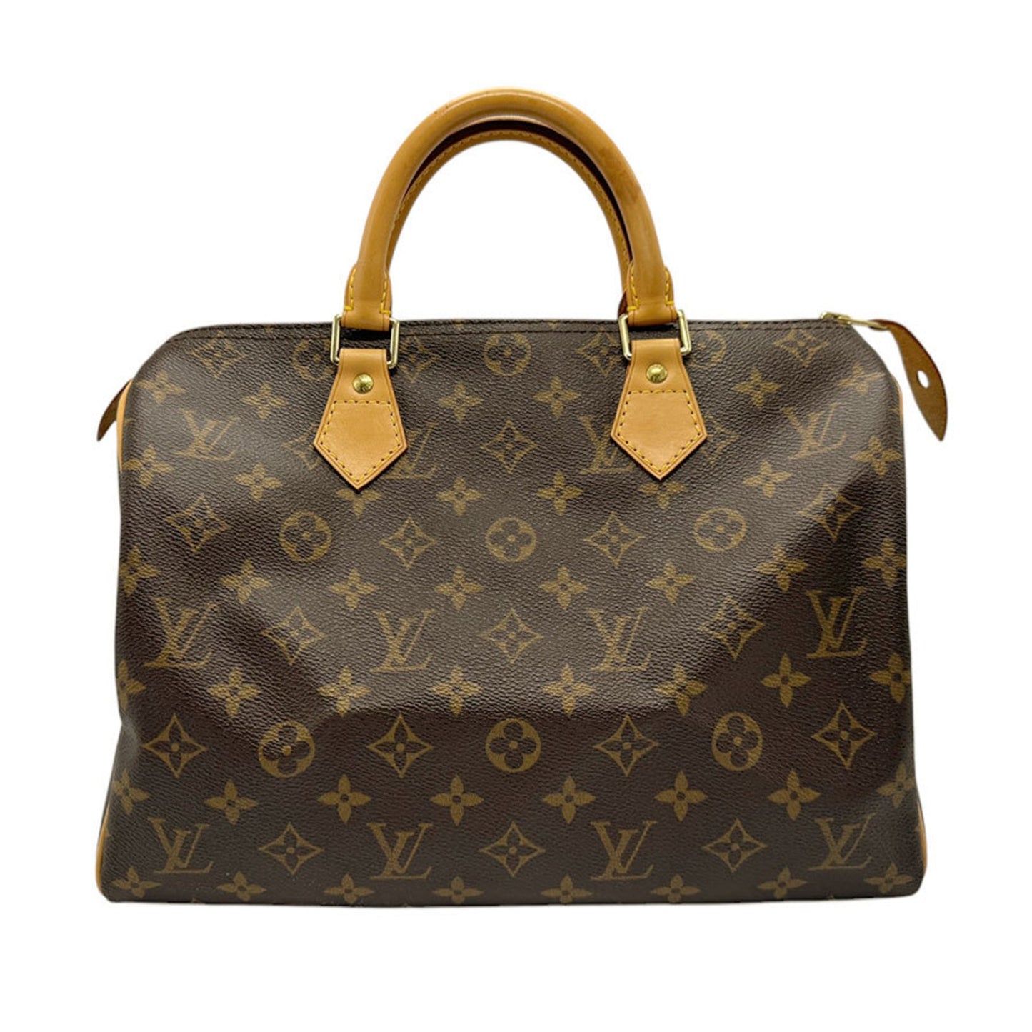 Louis Vuitton Speedy 30 Brown Canvas Hand Bag