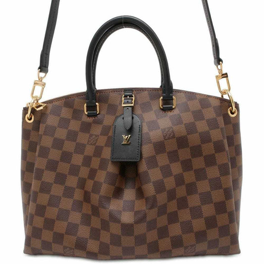 Louis Vuitton Odeon Brown Canvas Tote Bag