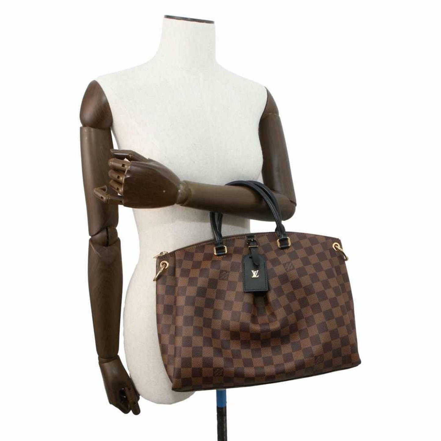 Louis Vuitton Odeon Brown Canvas Tote Bag