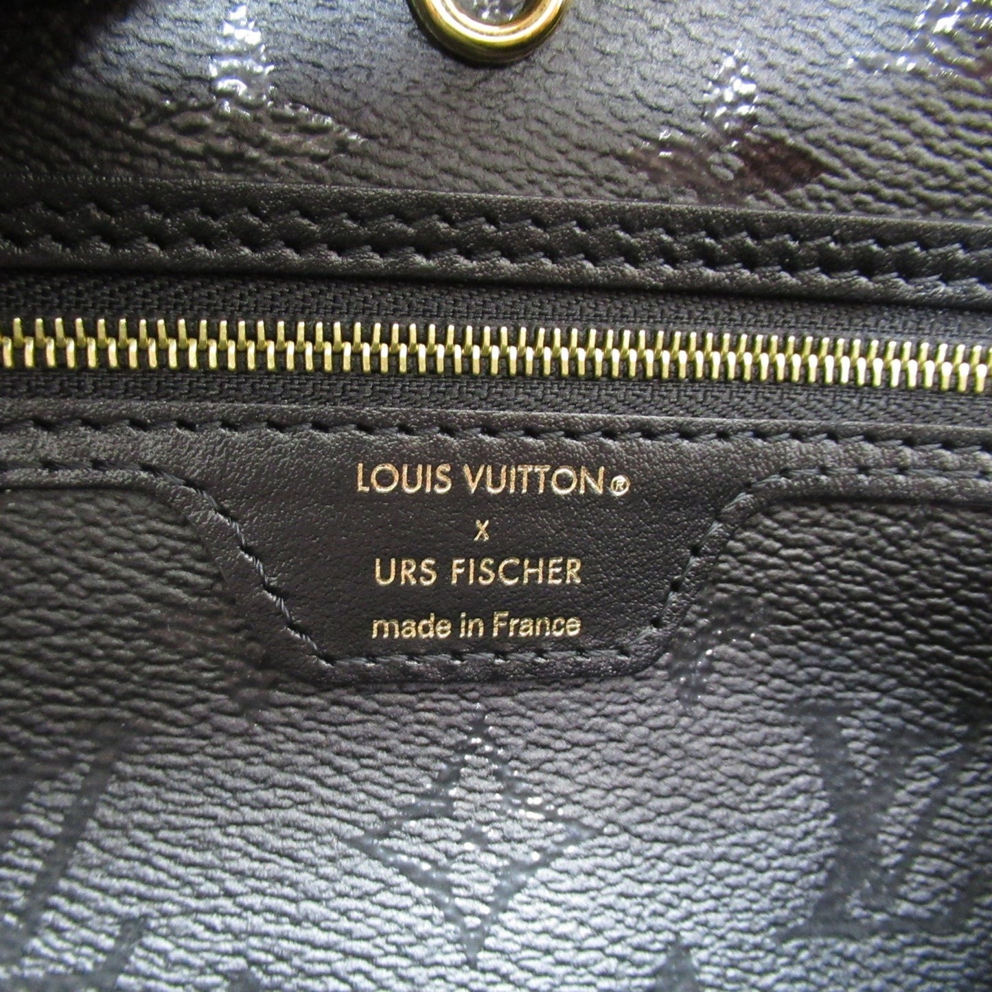 Louis Vuitton Neverfull MM Red Leather Tote Bag