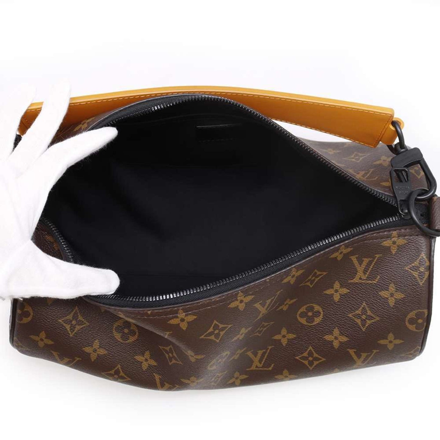 Louis Vuitton Polochon Brown Canvas Shoulder Bag