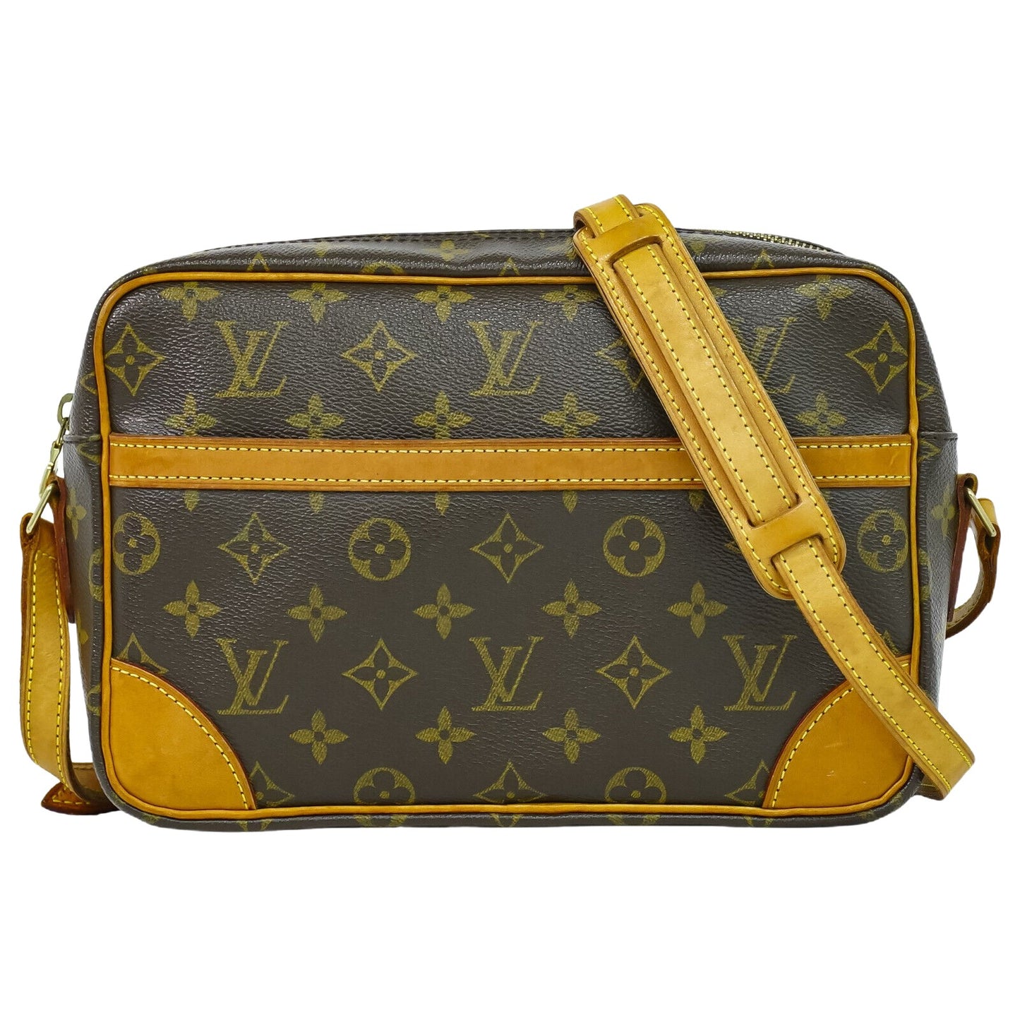 Louis Vuitton Trocadéro Brown Canvas Shoulder Bag