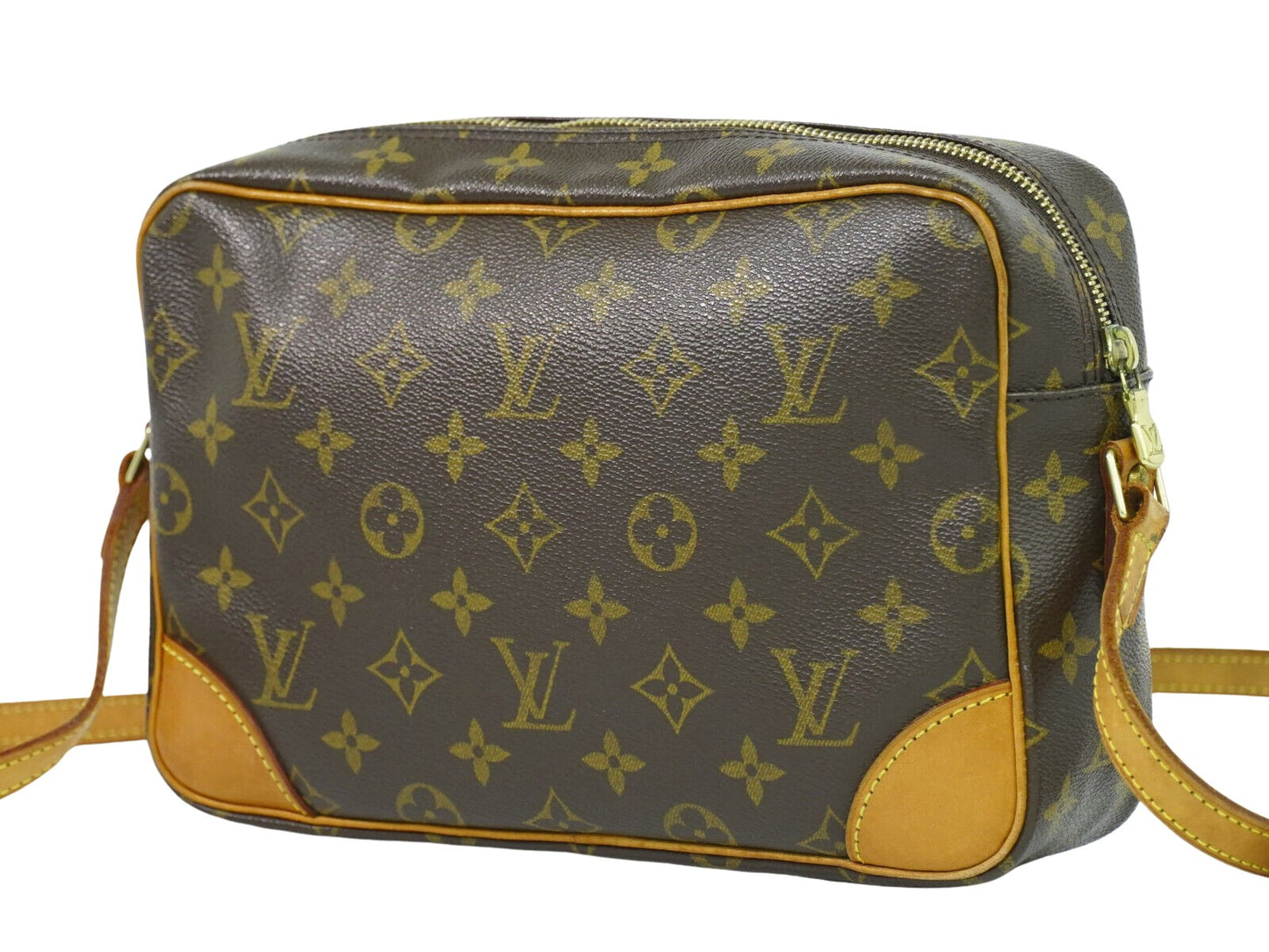 Louis Vuitton Trocadéro Brown Canvas Shoulder Bag