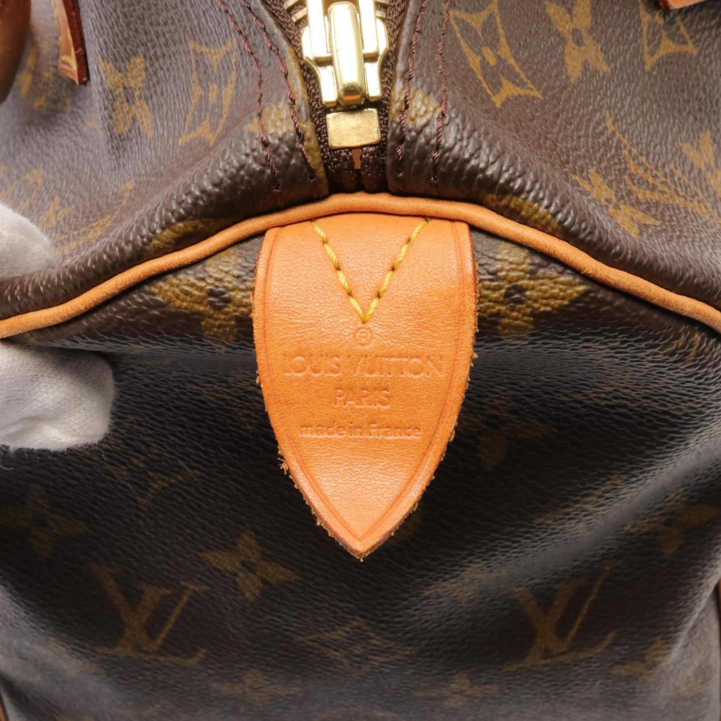 Louis Vuitton Speedy 30 Brown Canvas Hand Bag