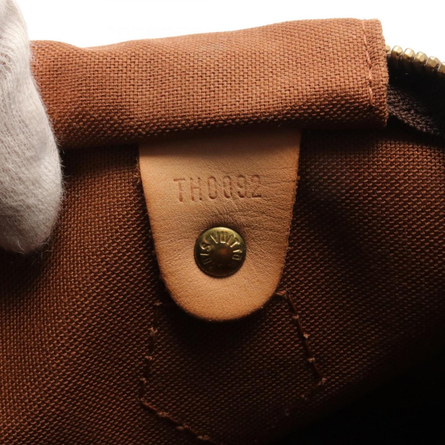 Louis Vuitton Speedy 30 Brown Canvas Hand Bag