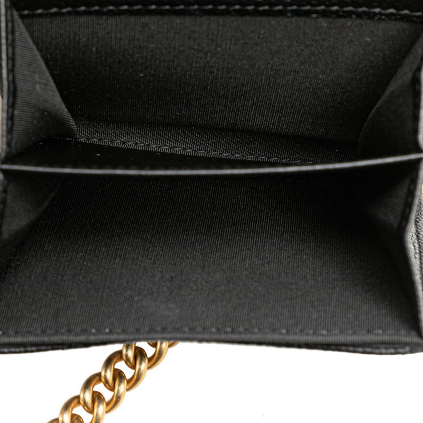 Chanel Wallet on Chain Boy Black Leather Wallet Accessories