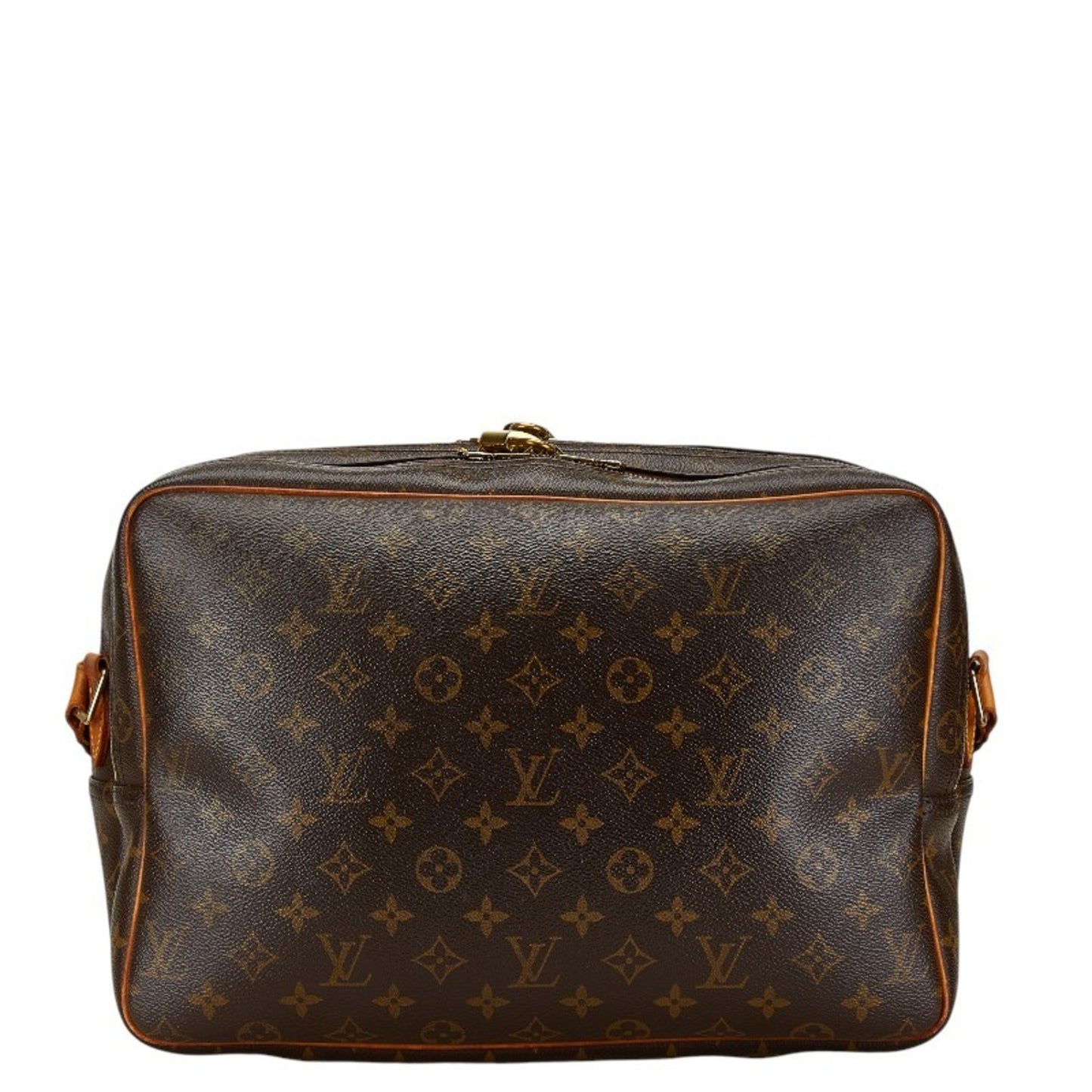 Louis Vuitton Reporter Brown Canvas Shoulder Bag