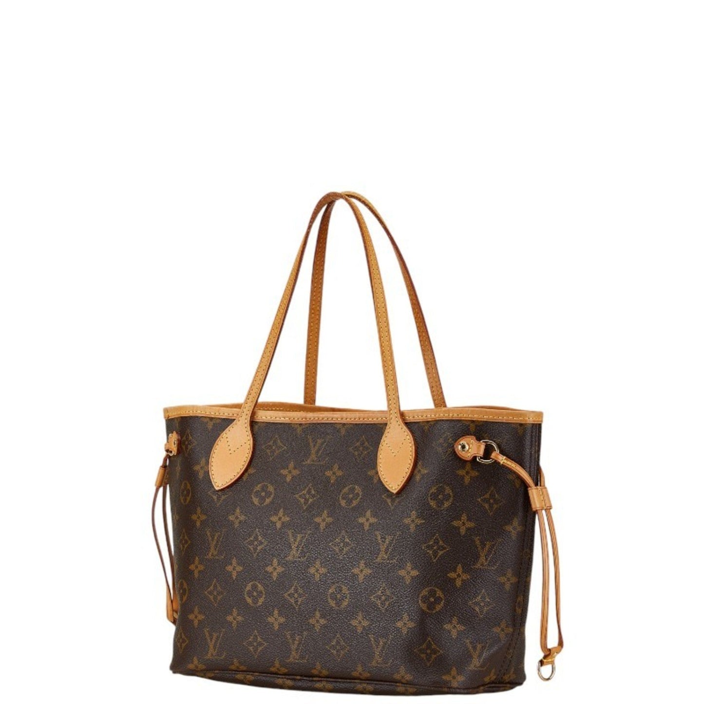 Louis Vuitton Neverfull PM Brown Canvas Hand Bag