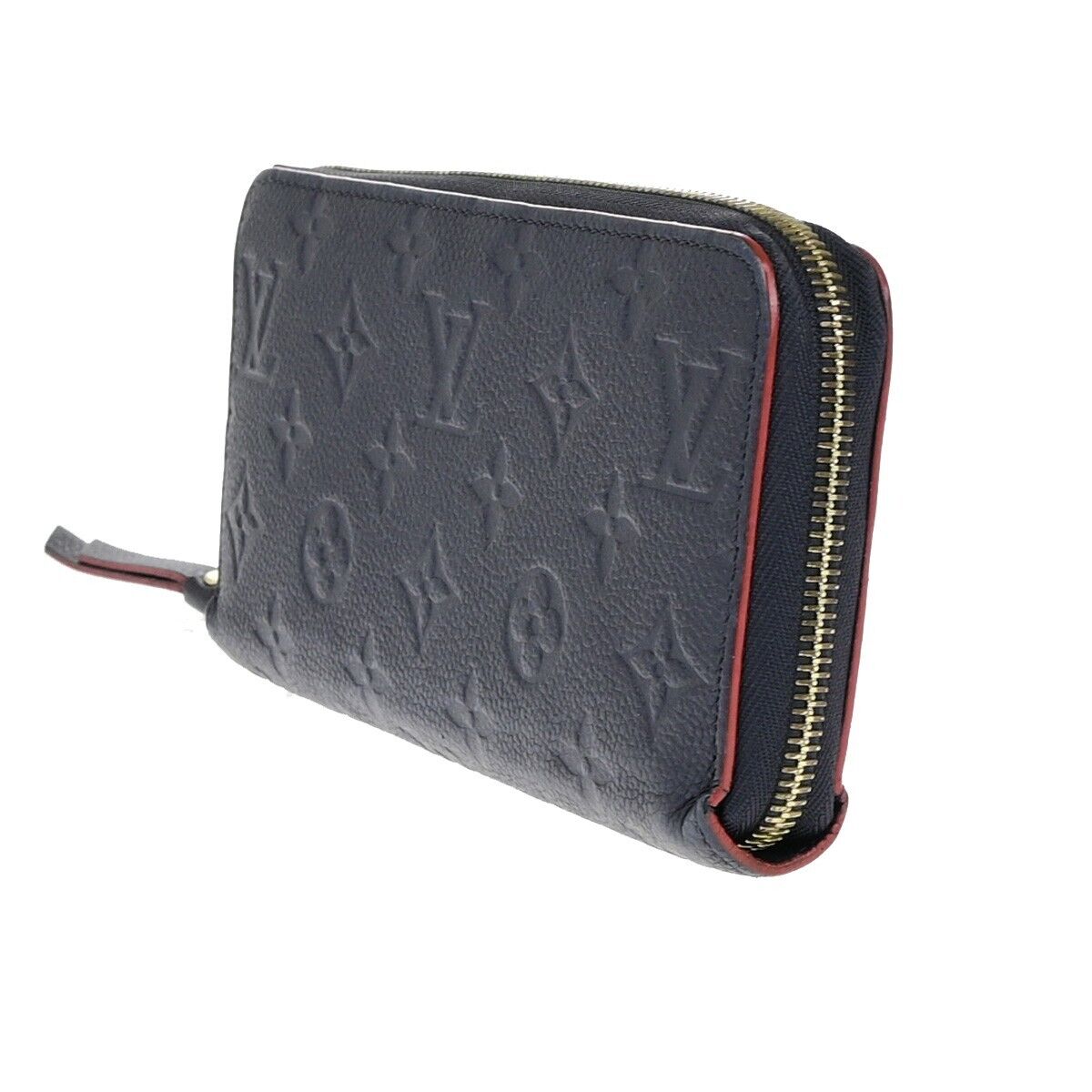 Louis Vuitton Zippy wallet Navy Leather Wallet Accessories