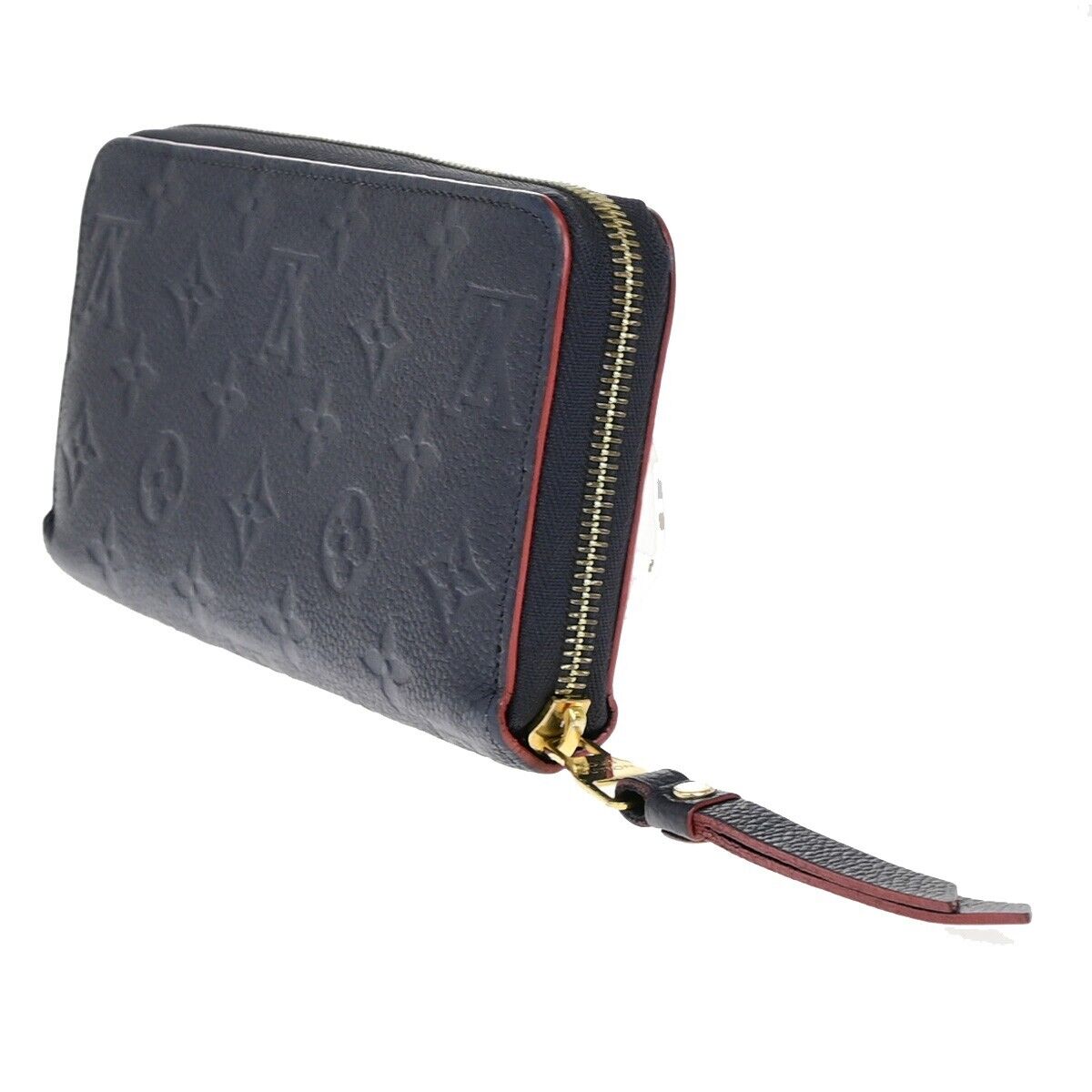 Louis Vuitton Zippy wallet Navy Leather Wallet Accessories