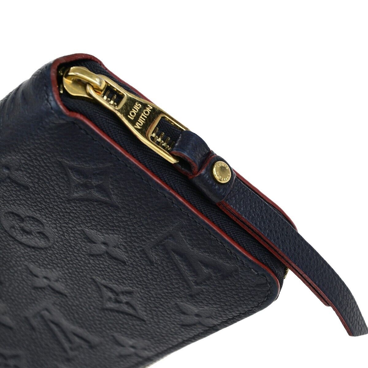 Louis Vuitton Zippy wallet Navy Leather Wallet Accessories