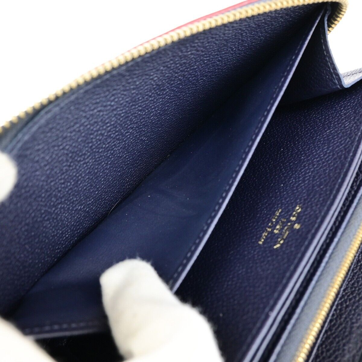 Louis Vuitton Zippy wallet Navy Leather Wallet Accessories