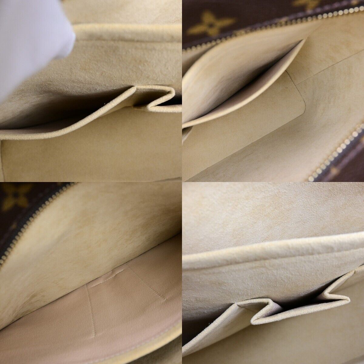 Louis Vuitton Luco Brown Canvas Hand Bag