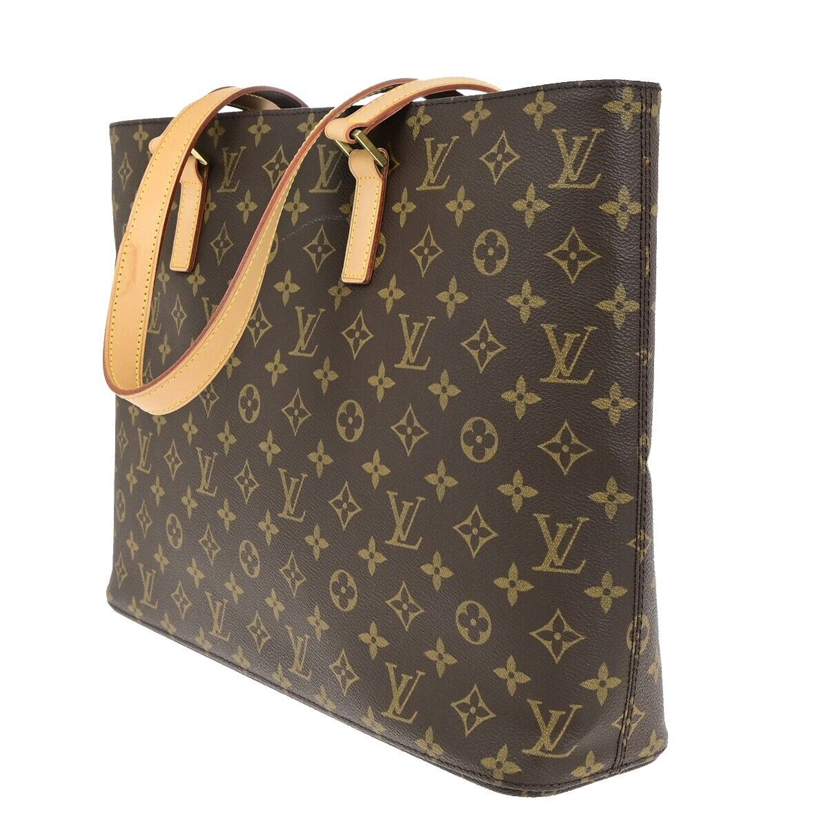 Louis Vuitton Luco Brown Canvas Hand Bag