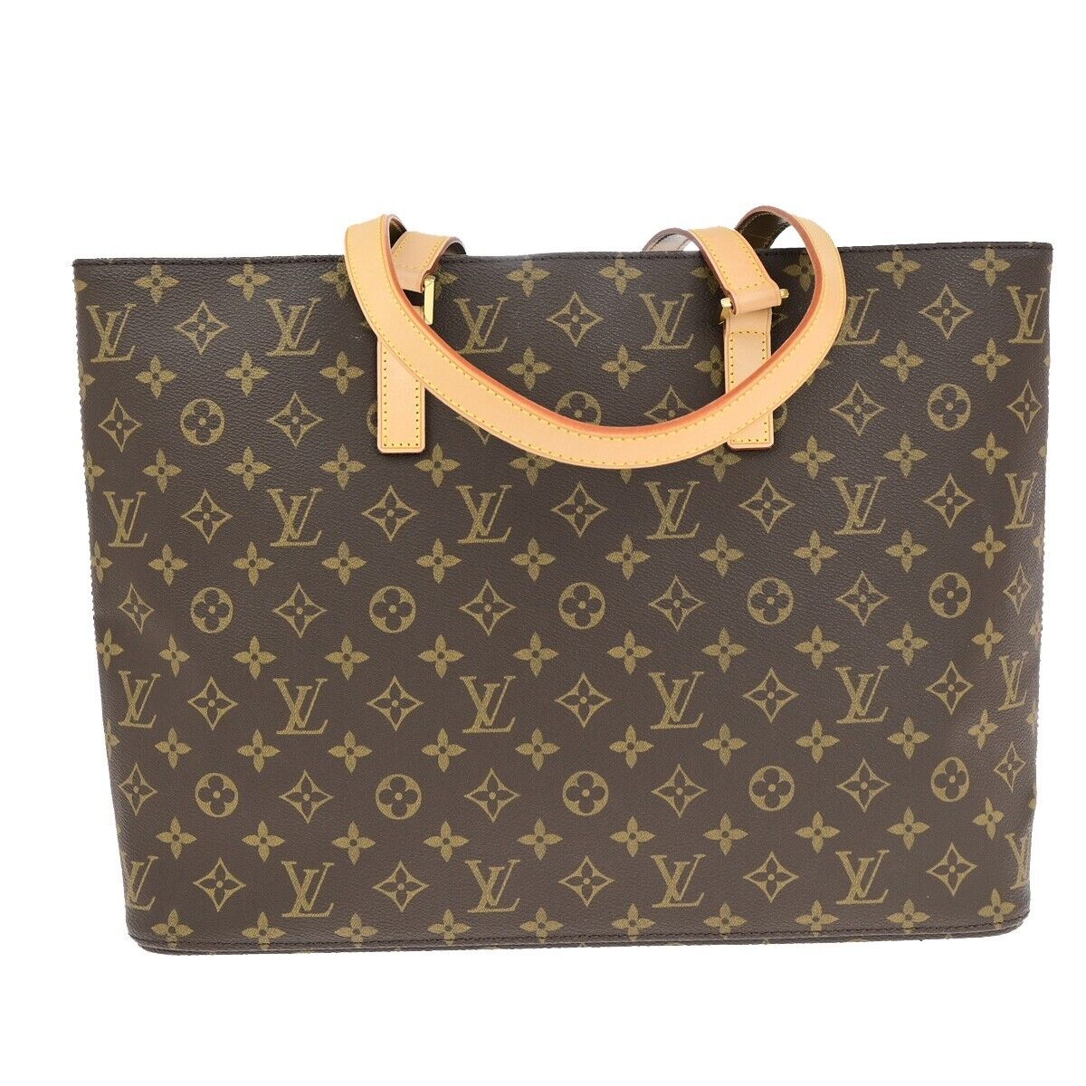 Louis Vuitton Luco Brown Canvas Hand Bag