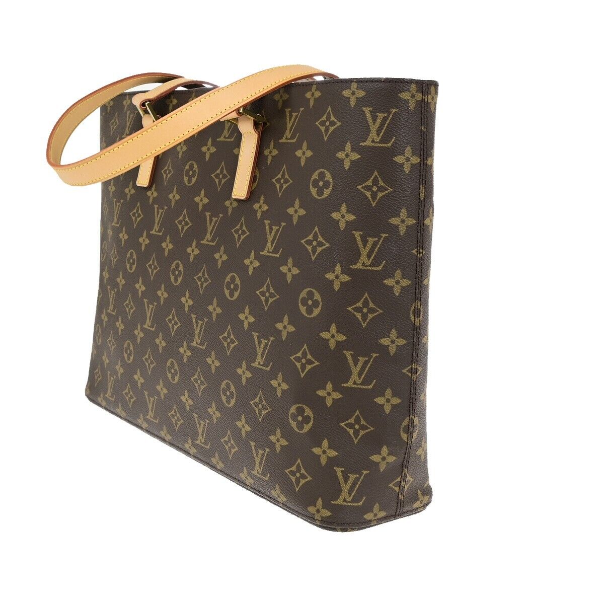 Louis Vuitton Luco Brown Canvas Hand Bag