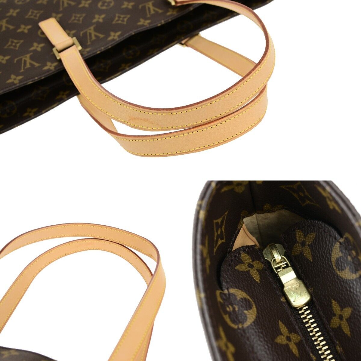 Louis Vuitton Luco Brown Canvas Hand Bag