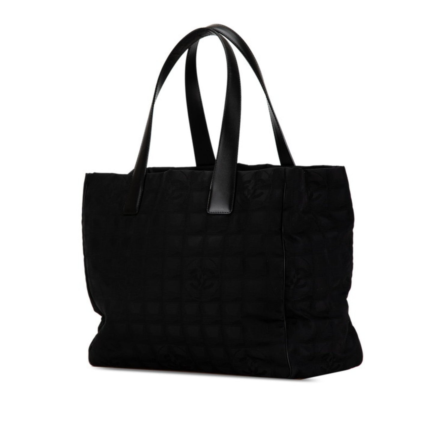 Chanel Travel line Black Synthetic Tote Bag