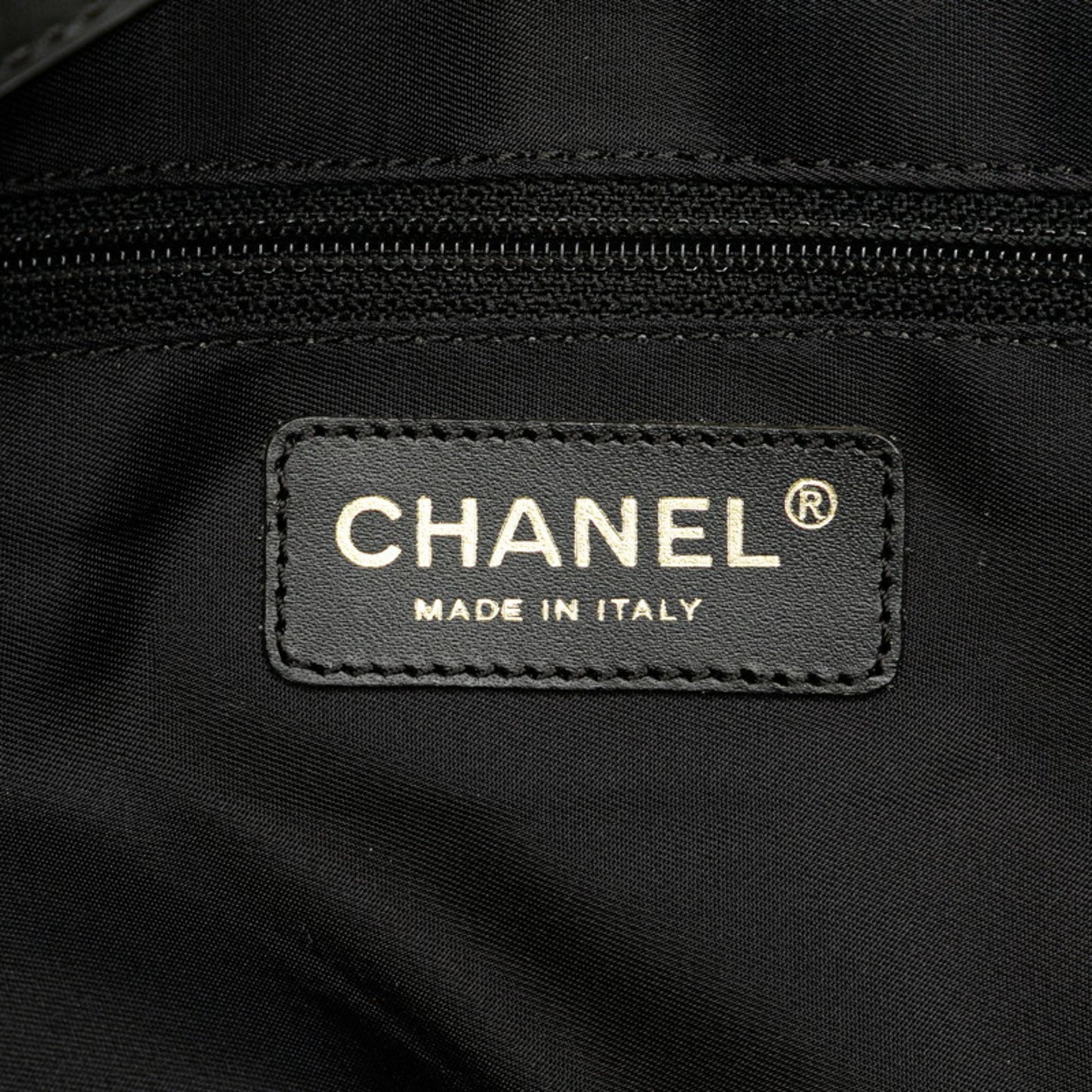 Chanel Travel line Black Synthetic Tote Bag