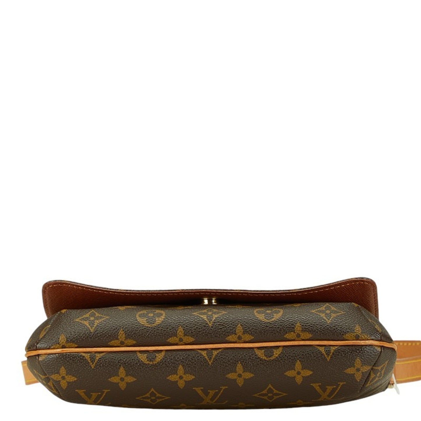 Louis Vuitton Musette Tango Brown Canvas Shoulder Bag