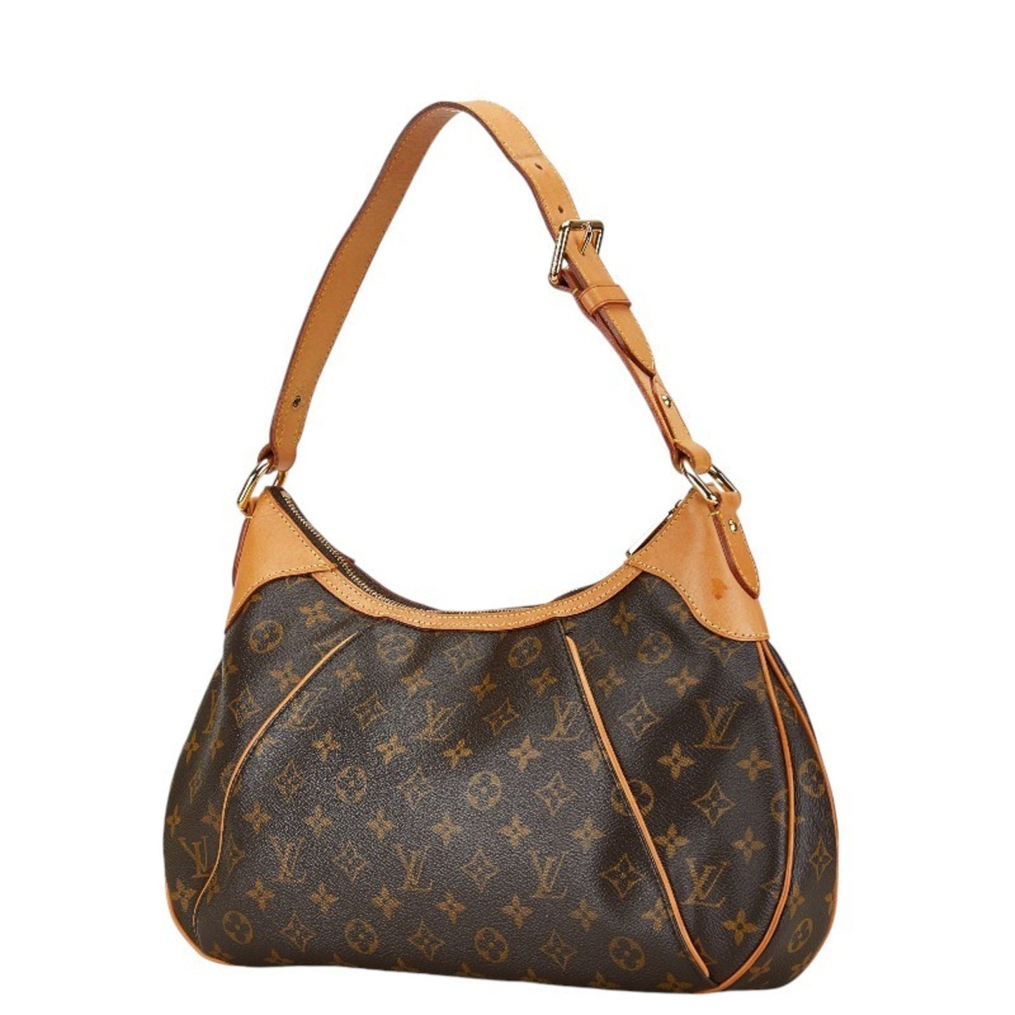 Louis Vuitton Thames Brown Canvas Hand Bag