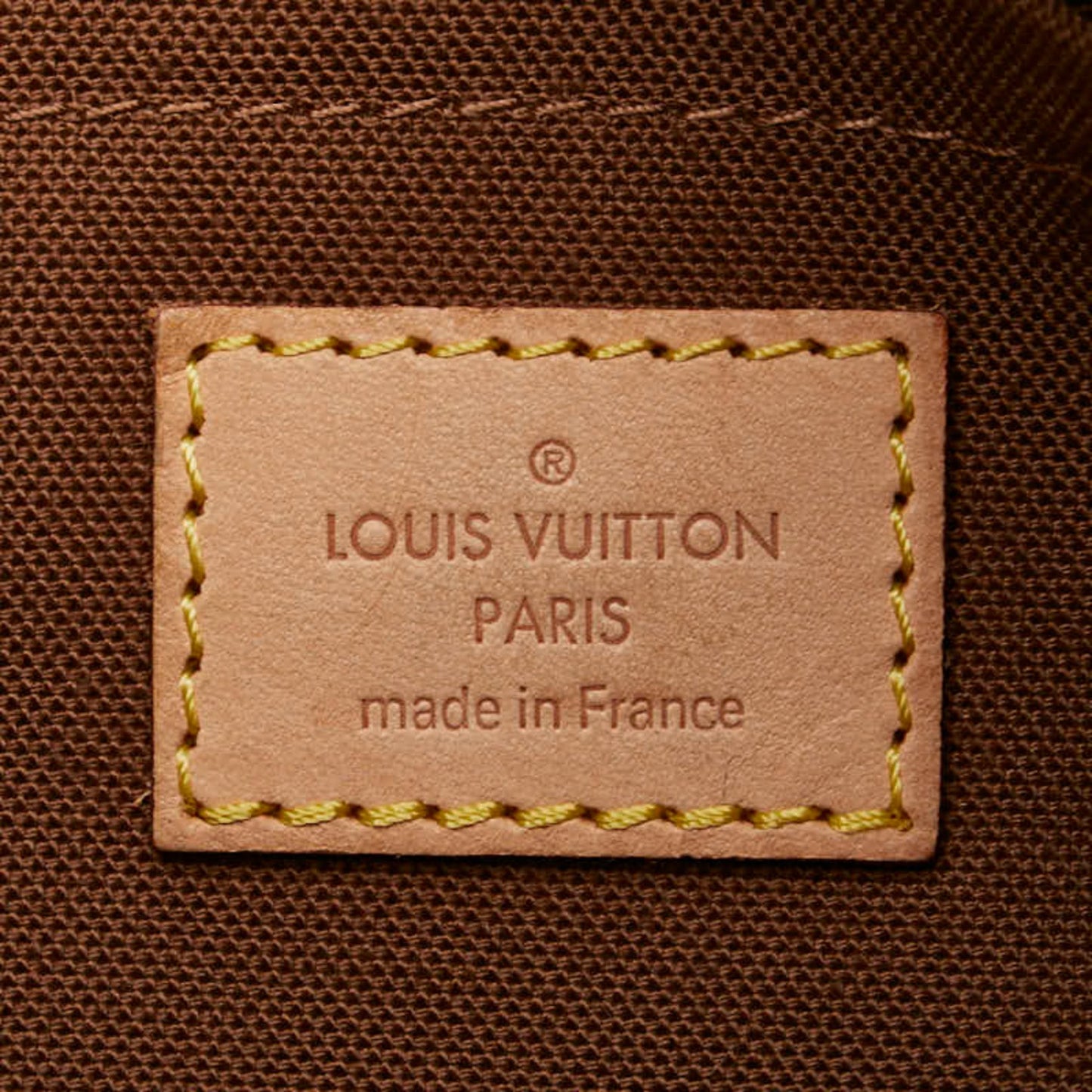 Louis Vuitton Thames Brown Canvas Hand Bag