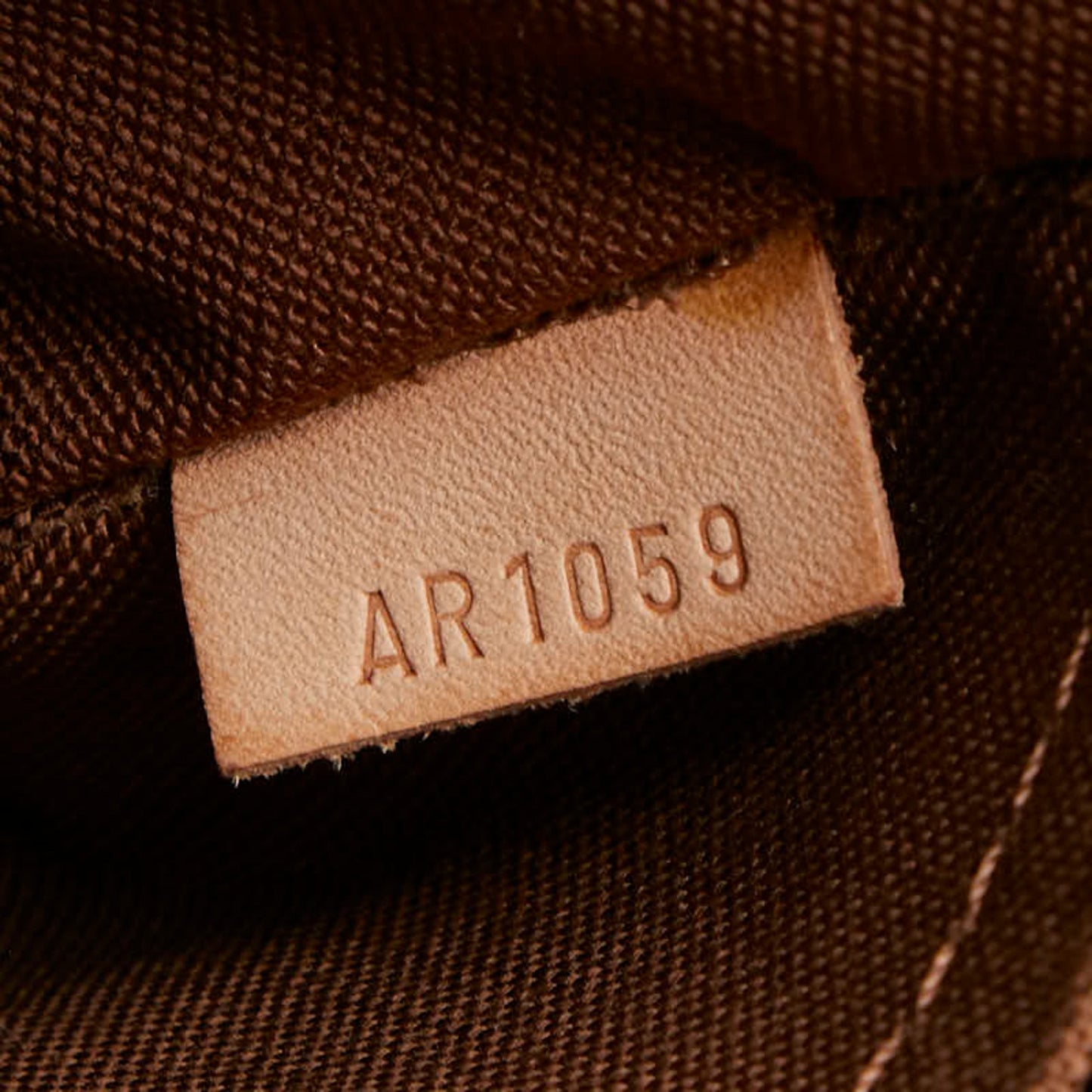 Louis Vuitton Thames Brown Canvas Hand Bag