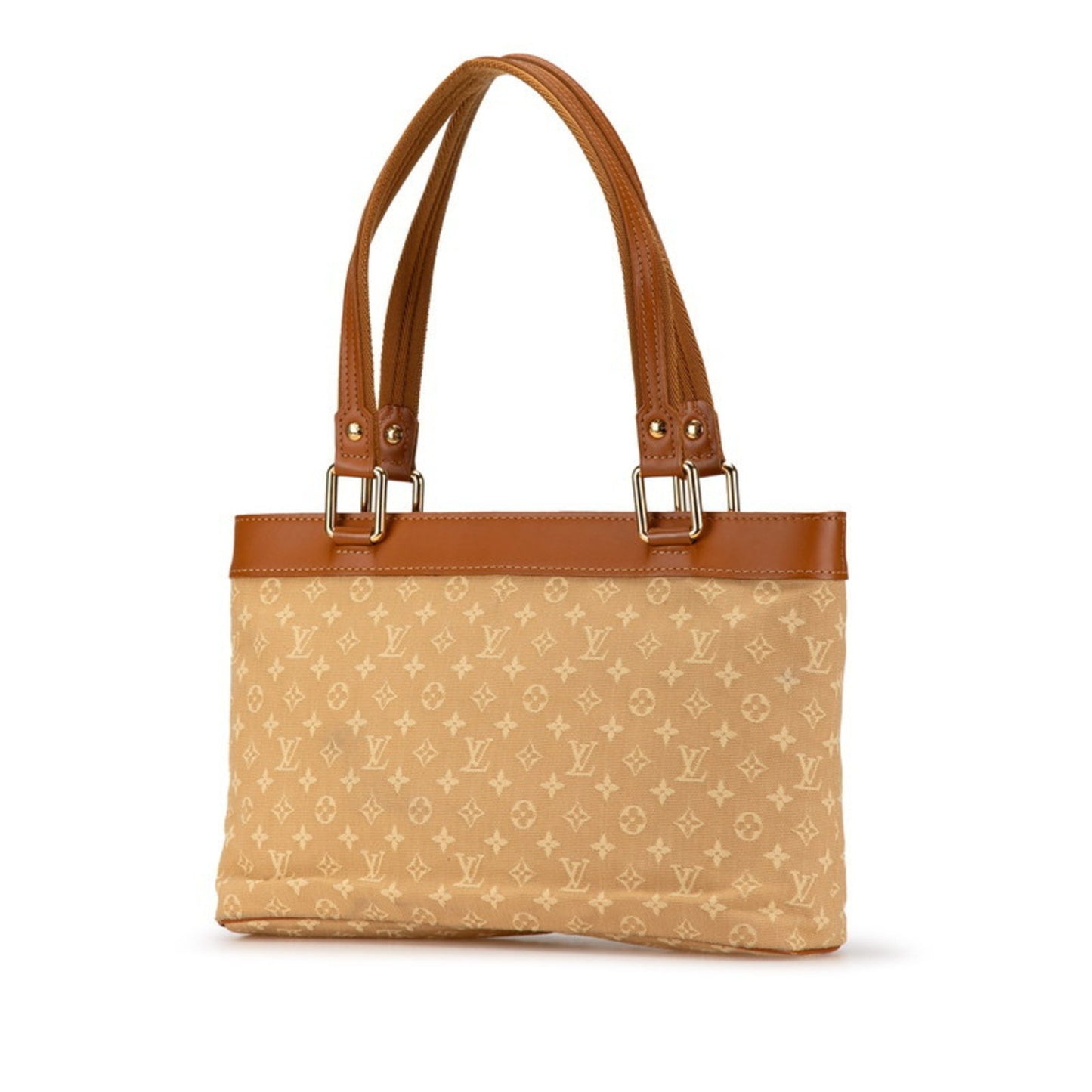 Louis Vuitton Lucille Beige Canvas Shoulder Bag