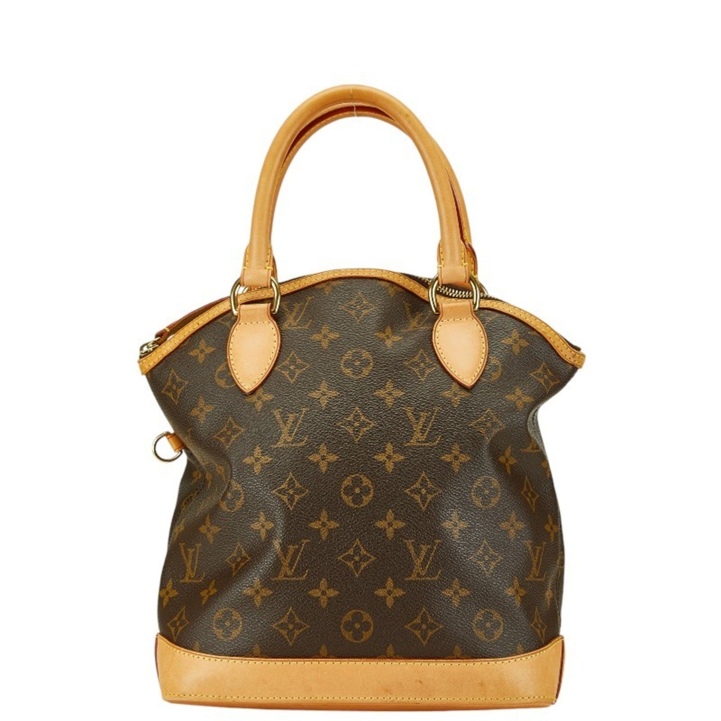 Louis Vuitton Lockit Brown Canvas Tote Bag