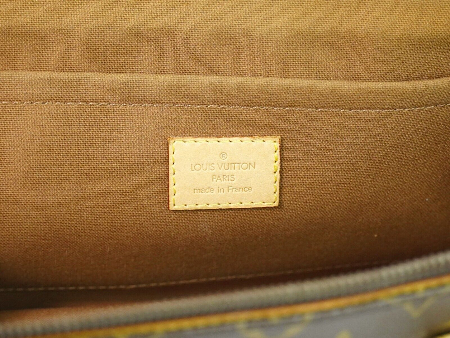 Louis Vuitton Popincourt Brown Canvas Hand Bag