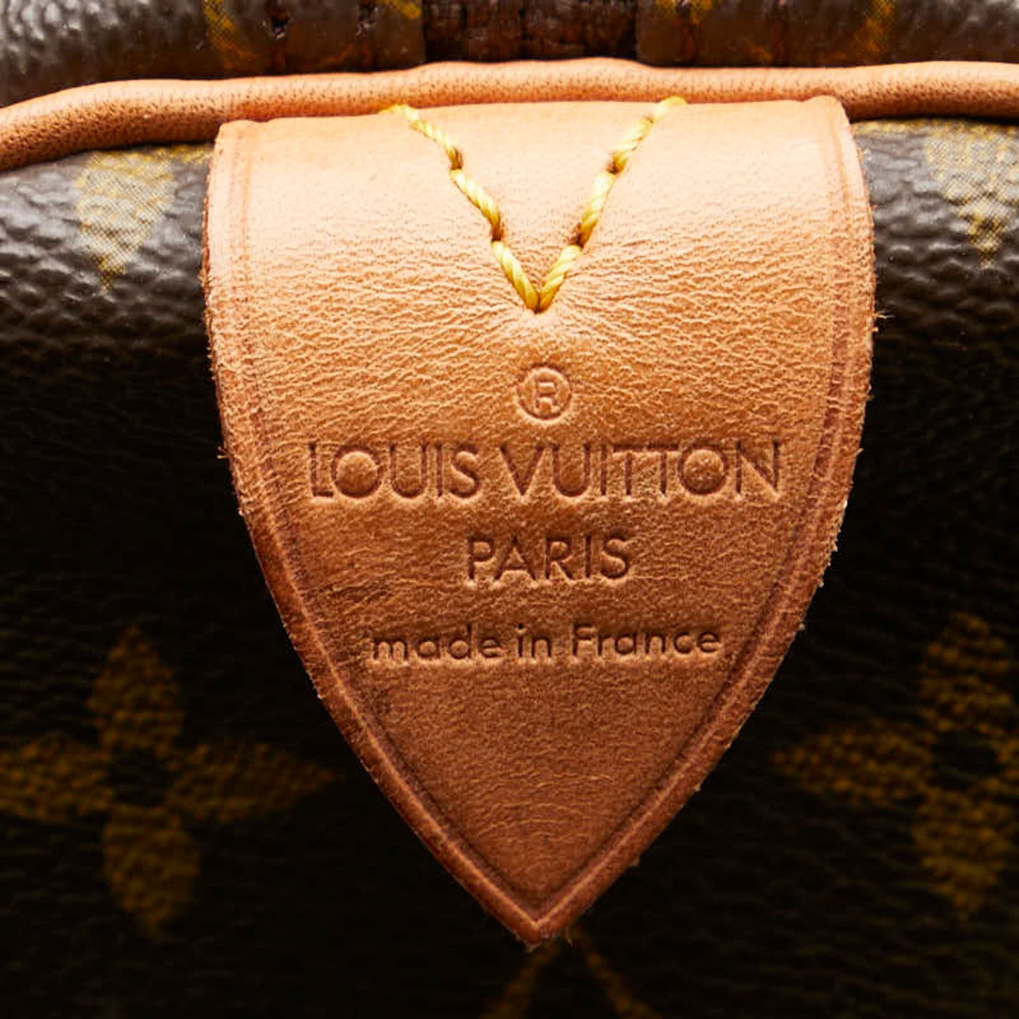 Louis Vuitton Keepall 55 Brown Canvas Travel Bag