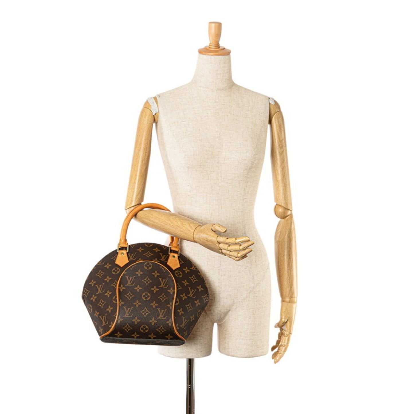 Louis Vuitton Ellipse PM Brown Canvas Hand Bag