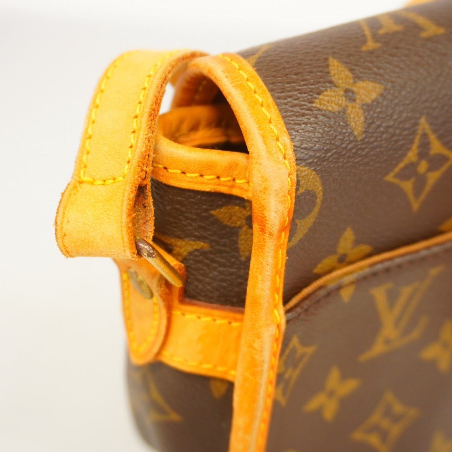 Louis Vuitton Sologne Brown Canvas Shoulder Bag