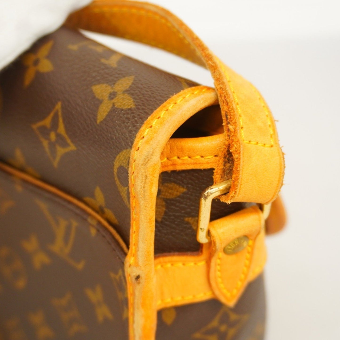 Louis Vuitton Sologne Brown Canvas Shoulder Bag